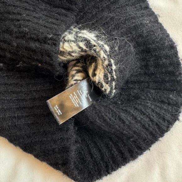 Rag and bone black and white houndstooth sweater vest - Picture 3 of 3